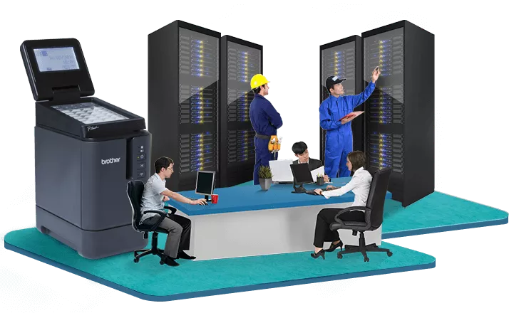 Brother receipt and price tag label printer, Brother all-in-one with duplex printing, Brother cashier printer for invoice and receipts