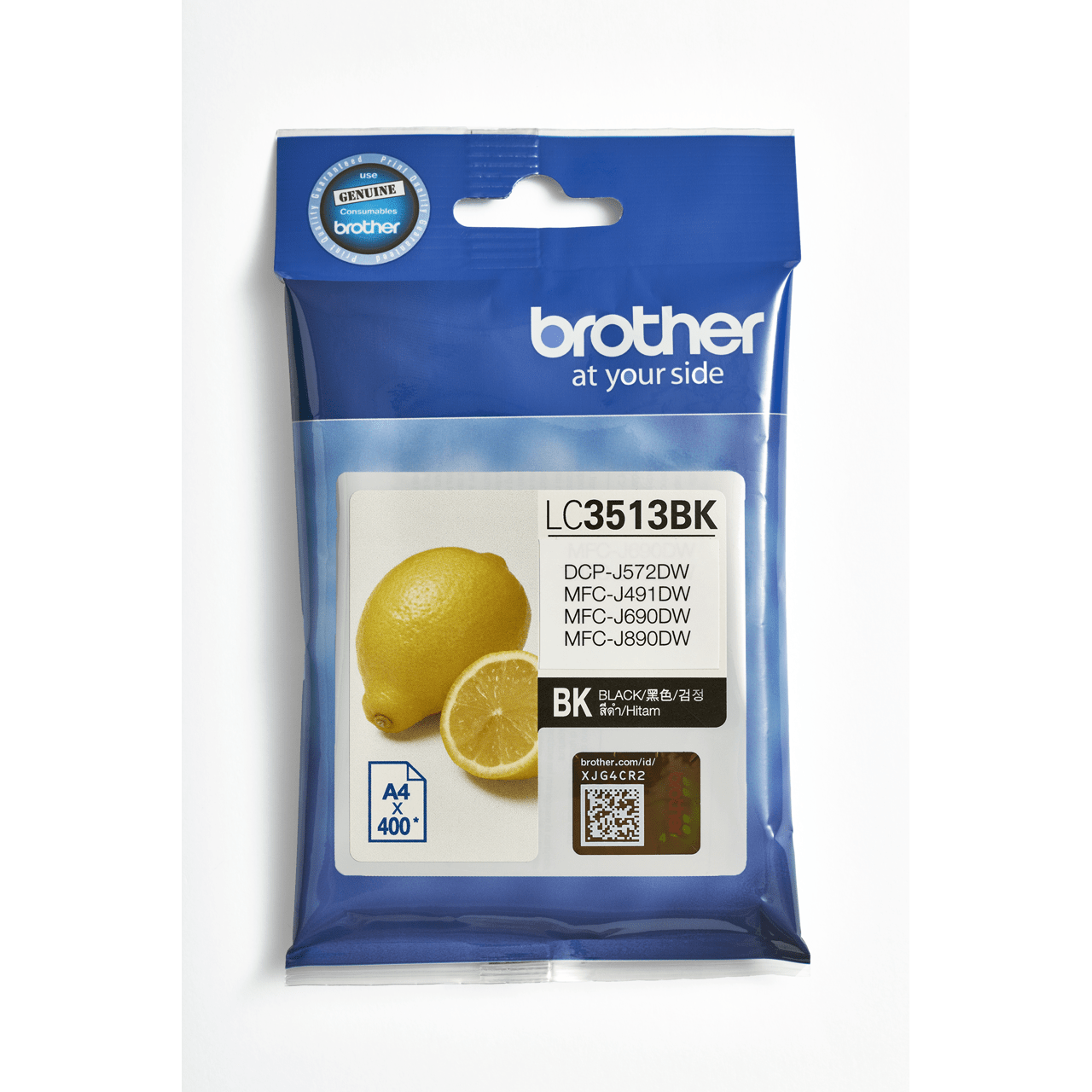 Brother LC3513BK with packing Genuine High Yield Black Ink 