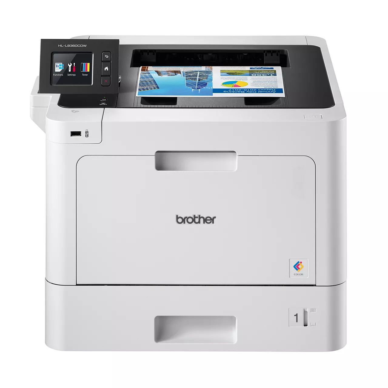 Brother HL-L8360CDW Color Laser Printer Front view
