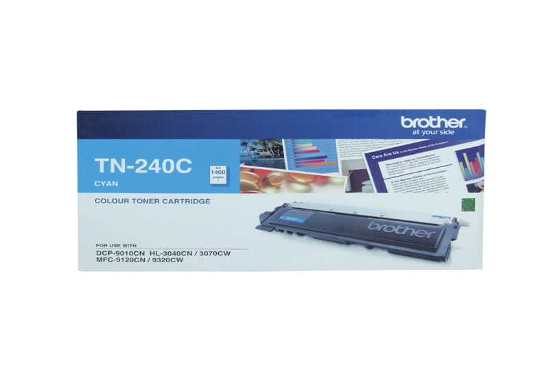 Brother TN240C Genuine Toner Cartridge 1