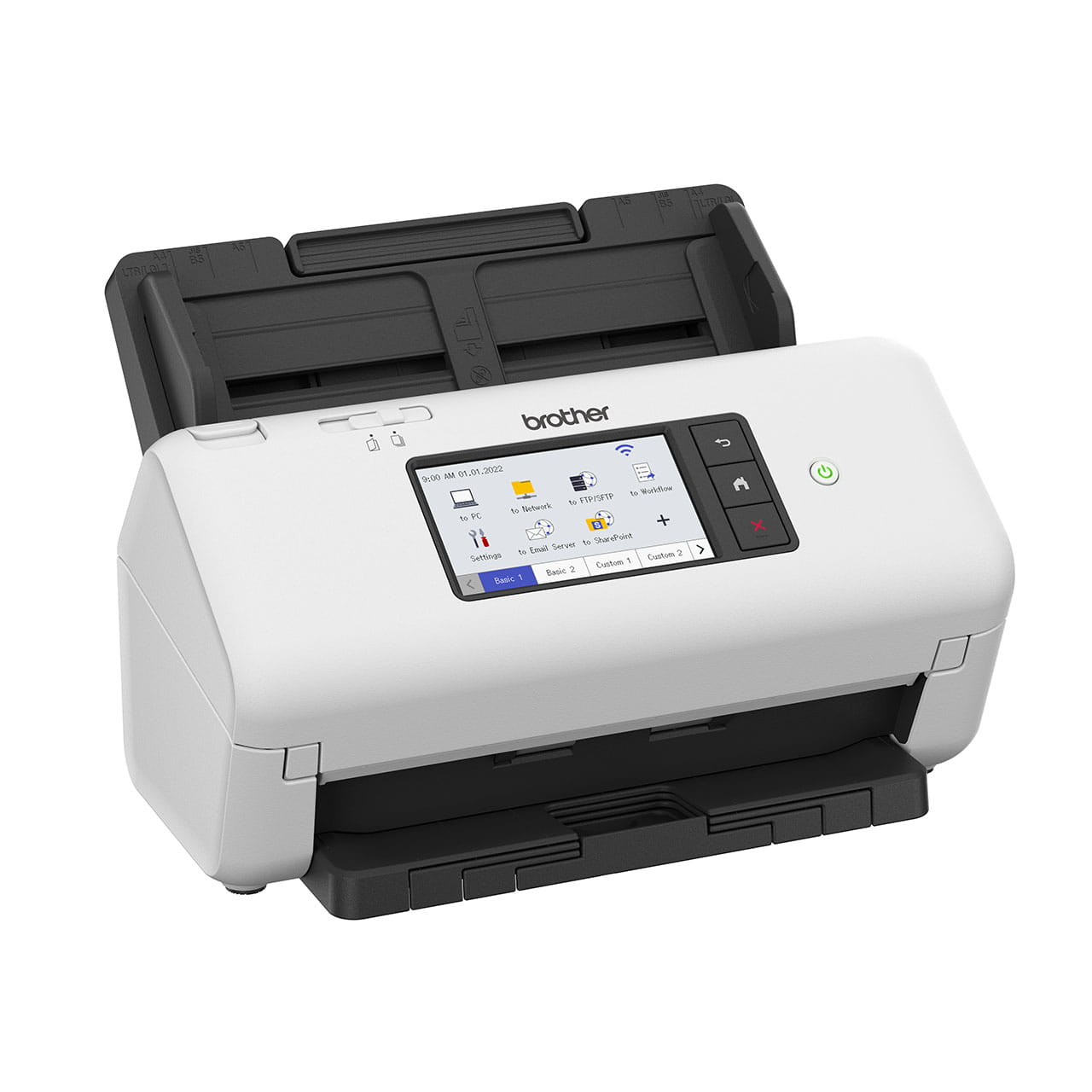 Brother ADS-4700W Scanner Right Side View
