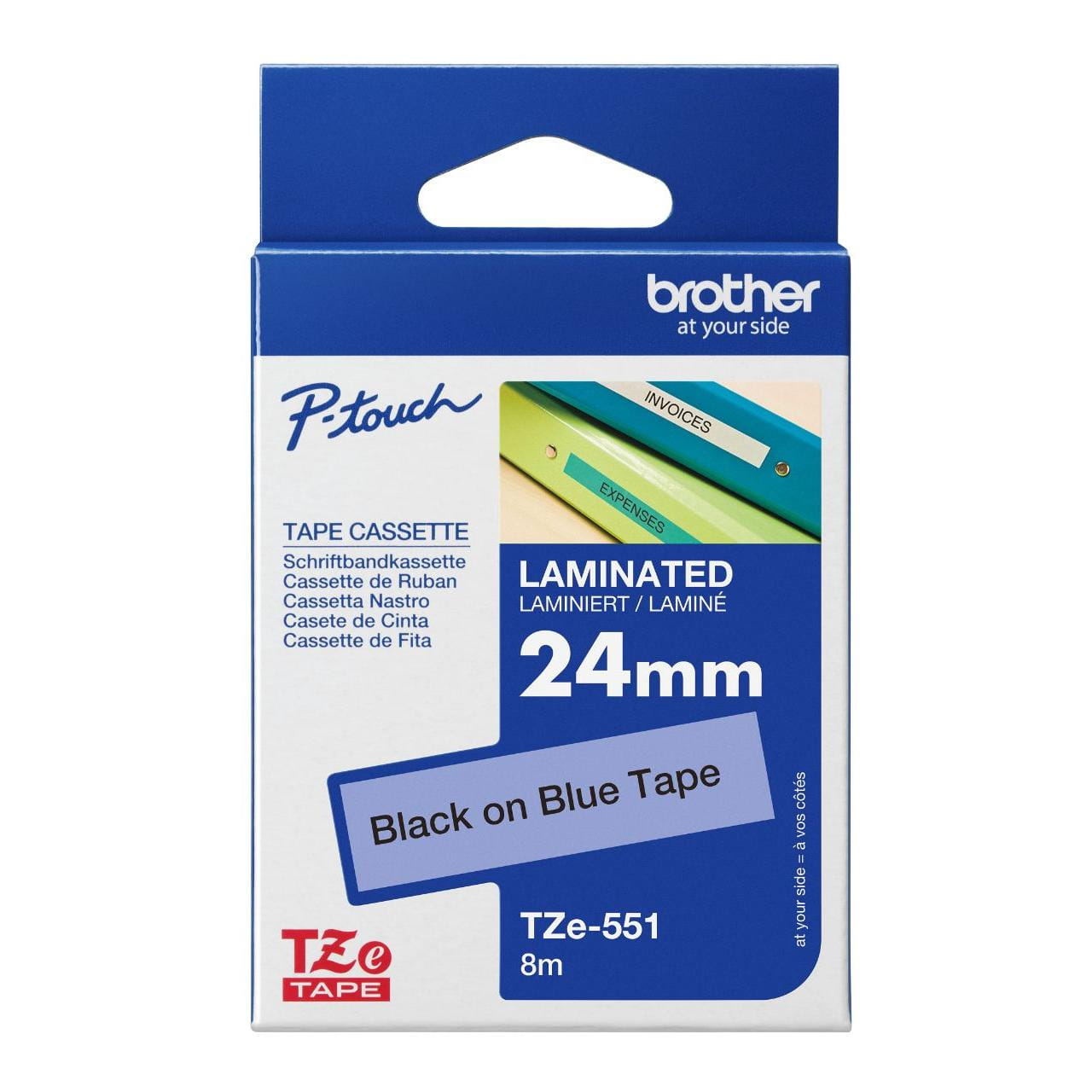 Brother TZe-551 Genuine Label Printer (Label Maker) Tape 1